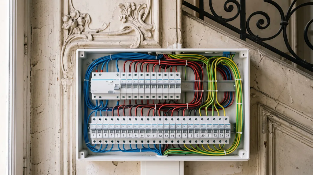 Tableau électrique — contrôle de l'installation intérieure — Électricité à Chevru